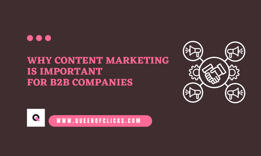 why content marketing is important for b2b