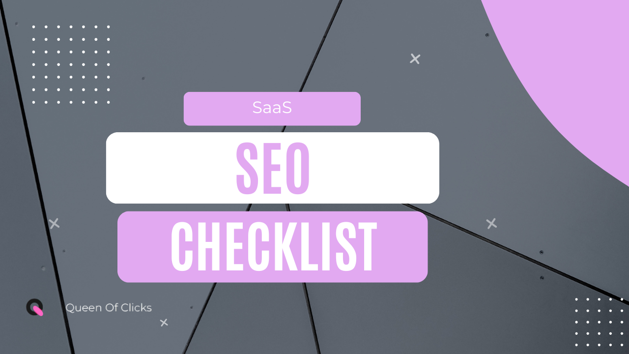 saas seo checklist
