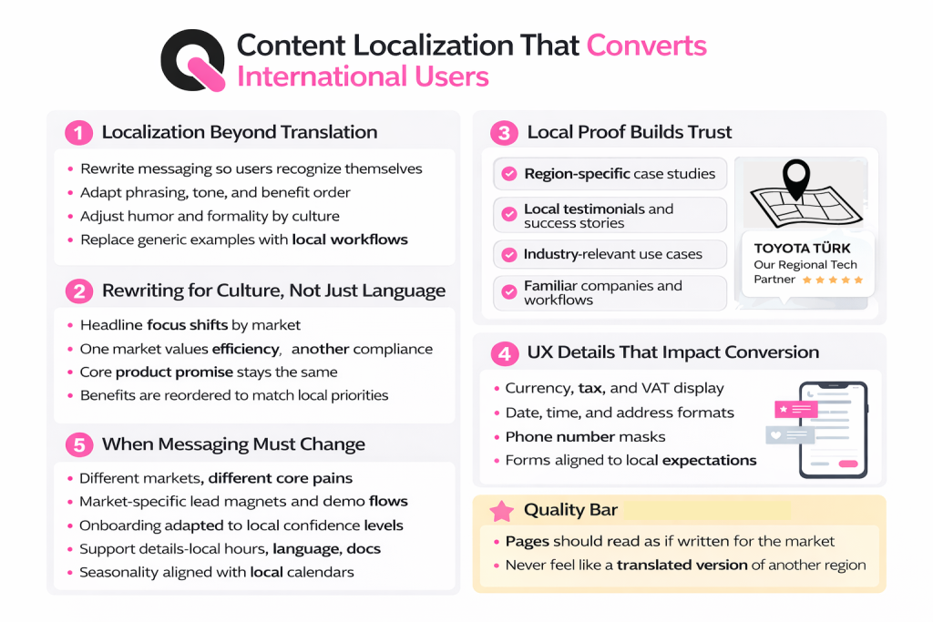how to do content localization for saas that converts international users