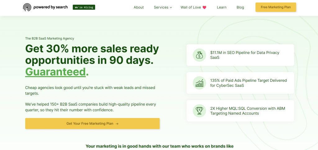 powered by search home page