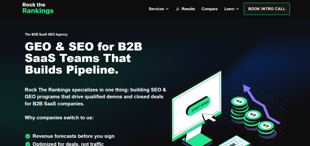 rock the ranking home page