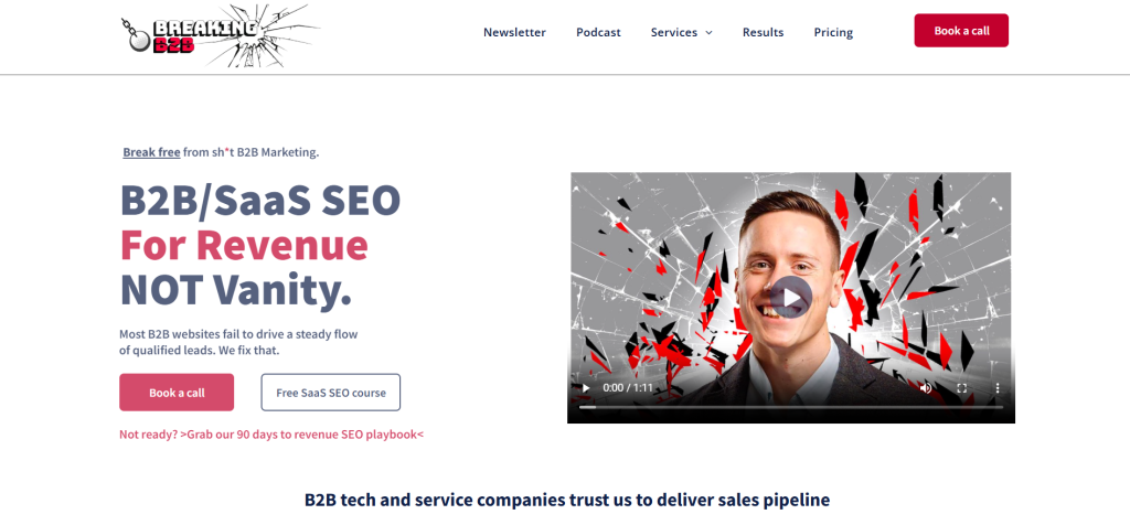 braking b2b home page