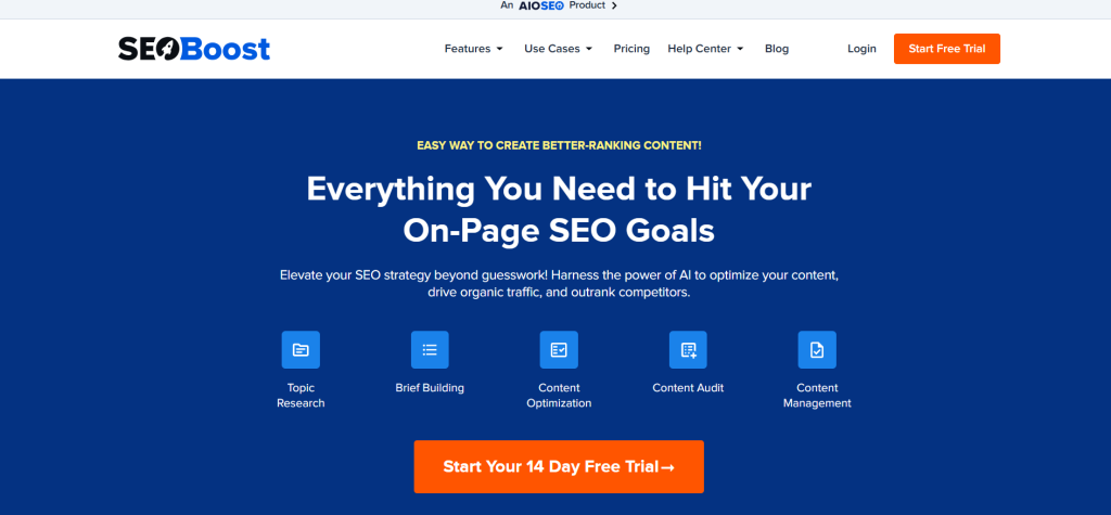 seoboost home page