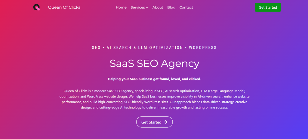 queen of clicks one of the best saas SEO Agencies that Do Competitor Analysis for SaaS Companies