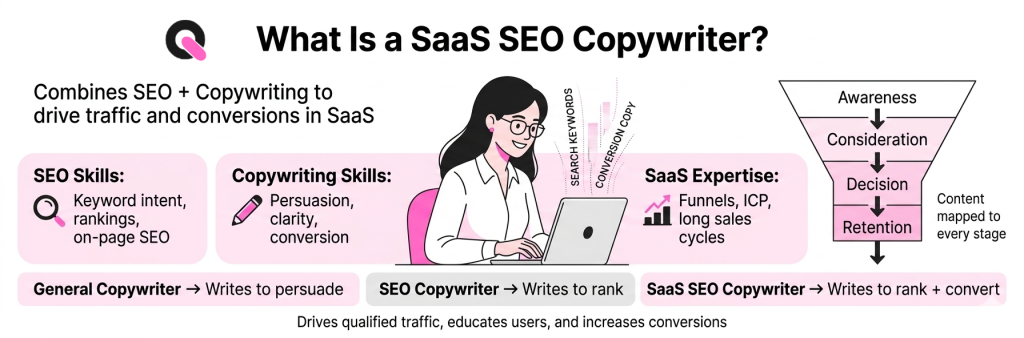 what is a saas seo copywriter