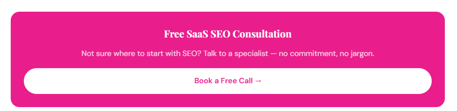 book a free saas seo consultation with queen of clicks your search engine optimization agency for saas