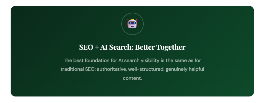 why seo is the foundation of ai search optimization