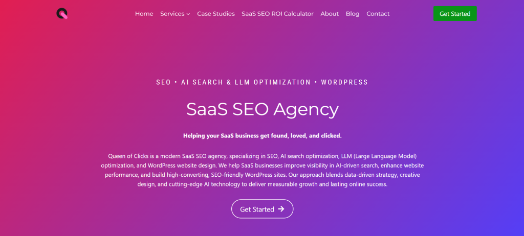 queen of clicks one of the top seo agencies specializing in geo