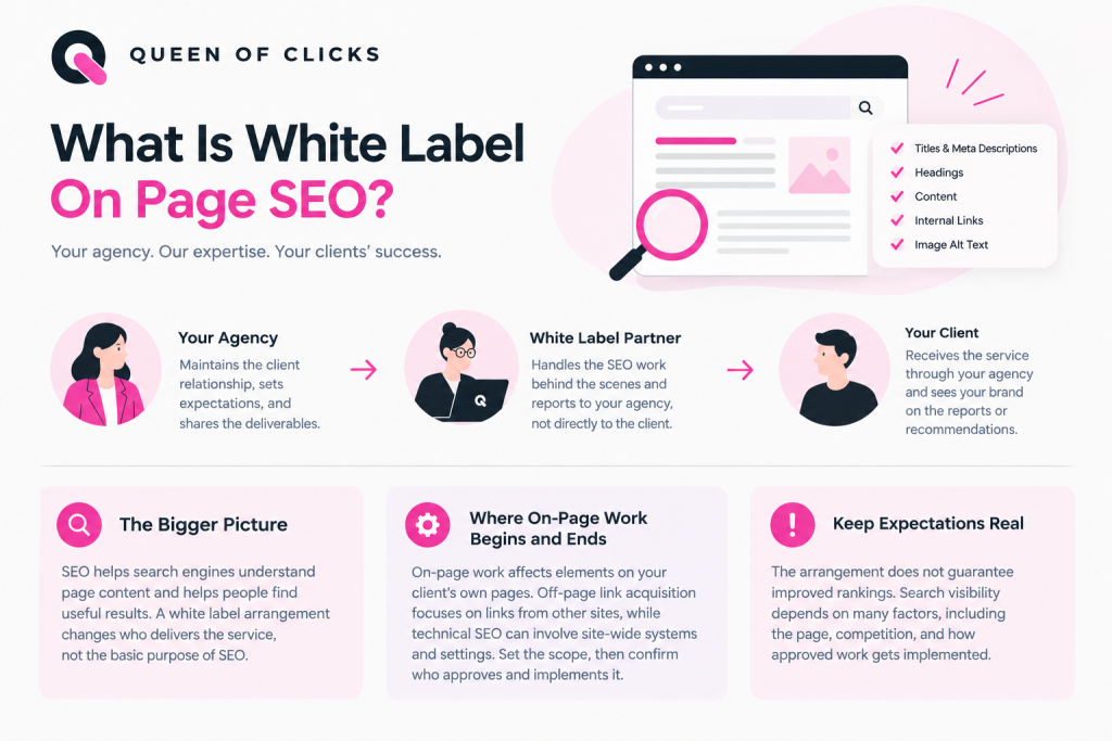 what is white label on page seo